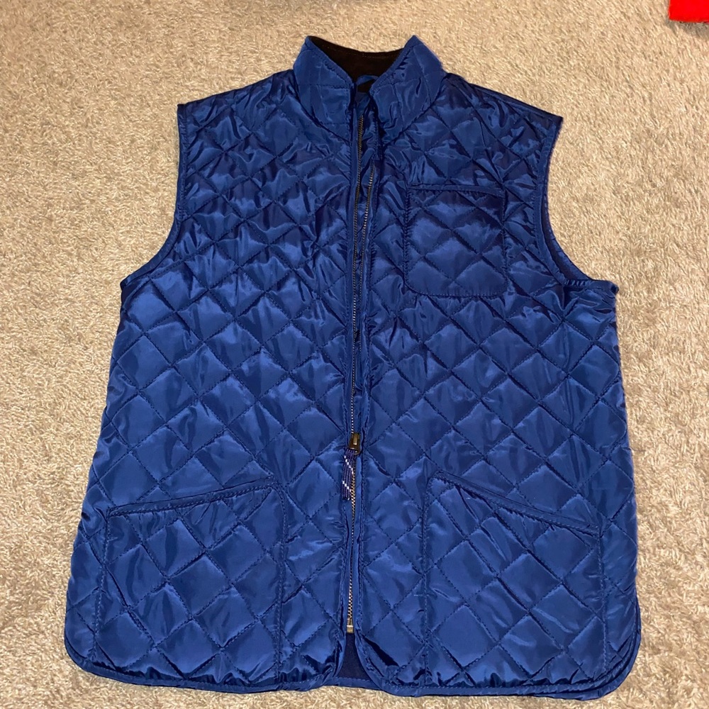 Navy Blue vest with pockets